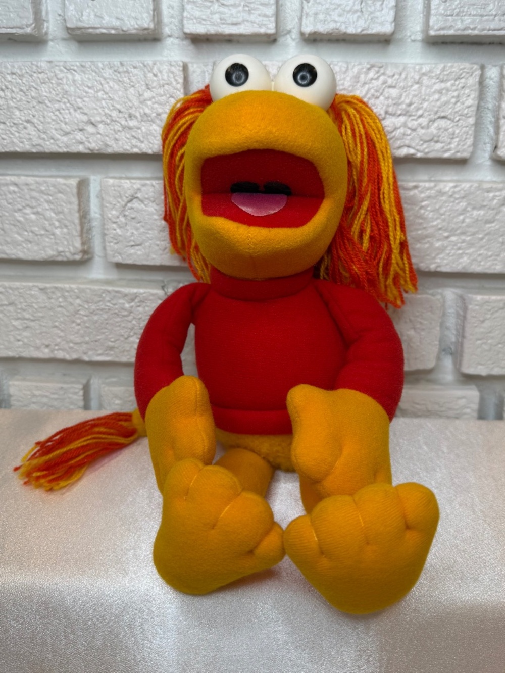 Vintage Fraggle Rock Red Plush Doll
